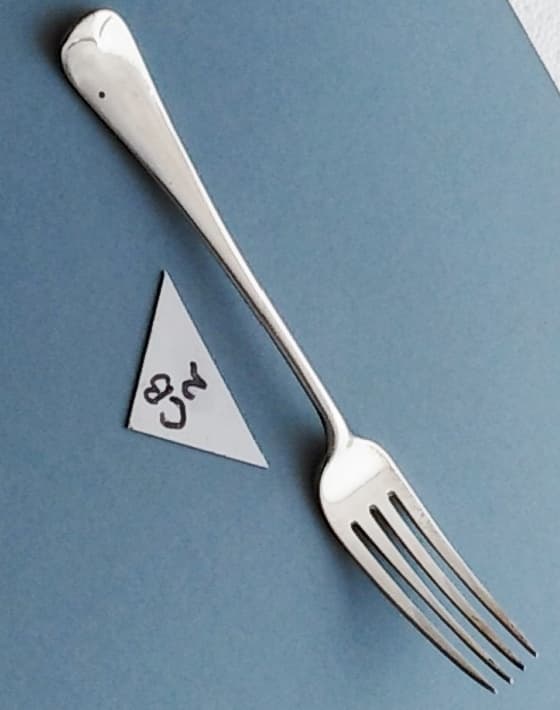 2. Charles Boyton & Son Sterling Silver Dinner Fork 1900